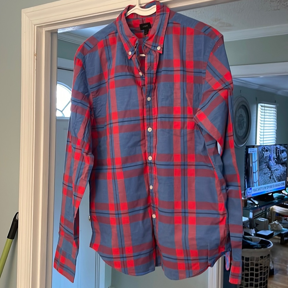 J Crew size Medium Slim Fit Casual Shirt